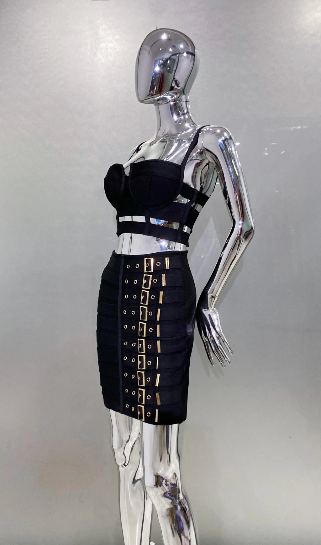 Viviana Bandage Skirt Set