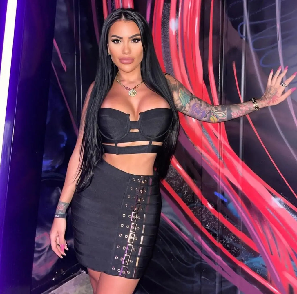 Viviana Bandage Skirt Set