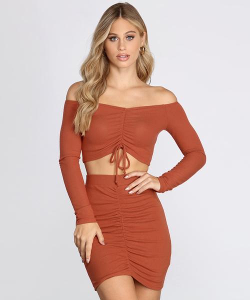 Worth A Look Skirt Set
