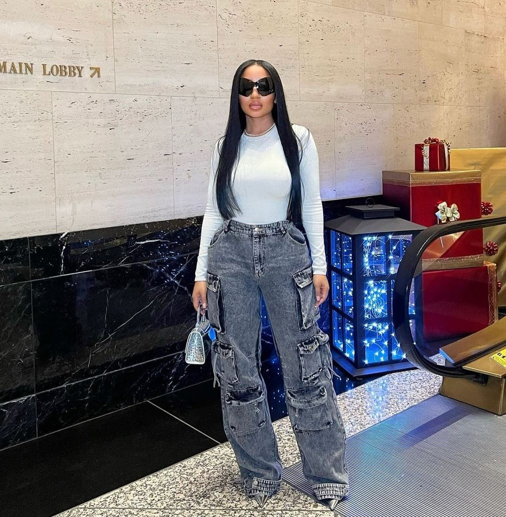 Worth A Shot Cargo Jeans
