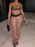Lace-Combo Cami Top & Pants Set