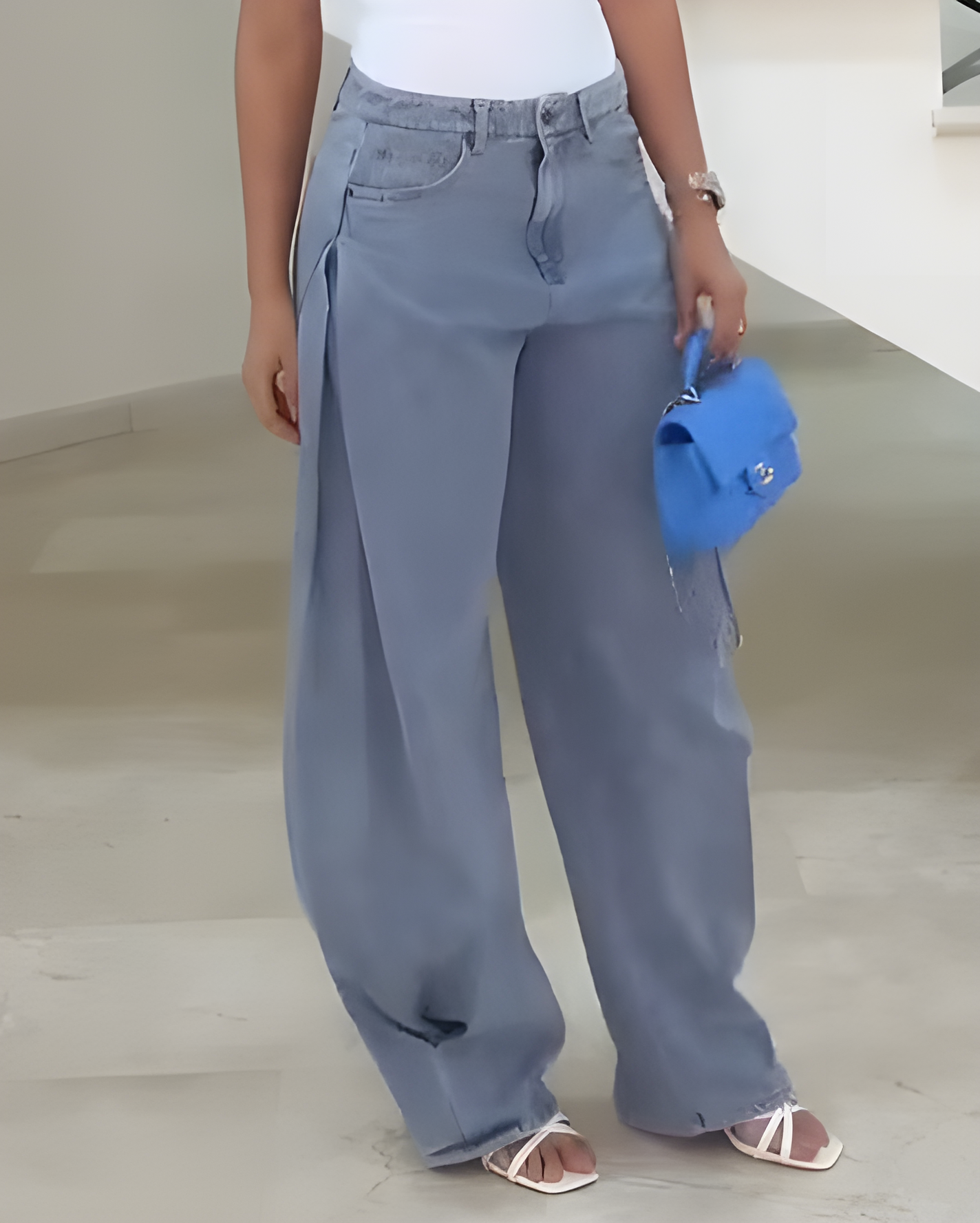 Women's Slimming-Fit Jeans Lightblue