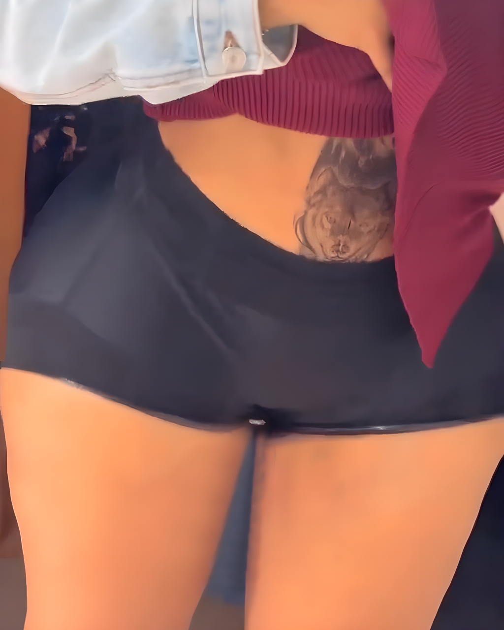 Shiny Butt Lifting Shaper Thong