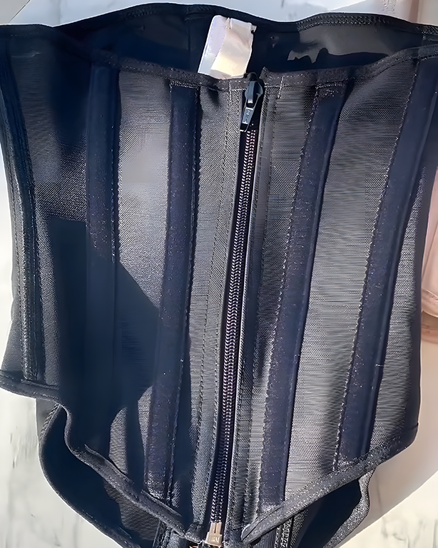 Steel Bone Double-Layer Abdominal Compression Waist Trainer