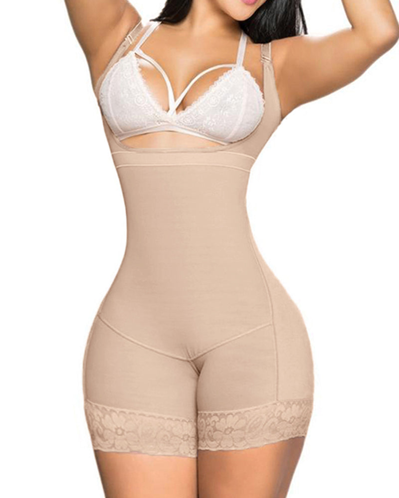 Liposculpture Invisible Girdle High-back Short - Light Line Tan