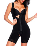 High Compression Tummy Control Slim Body Shapewear Black