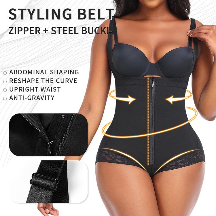 Open Bust Panty Shapewear Bodysuit