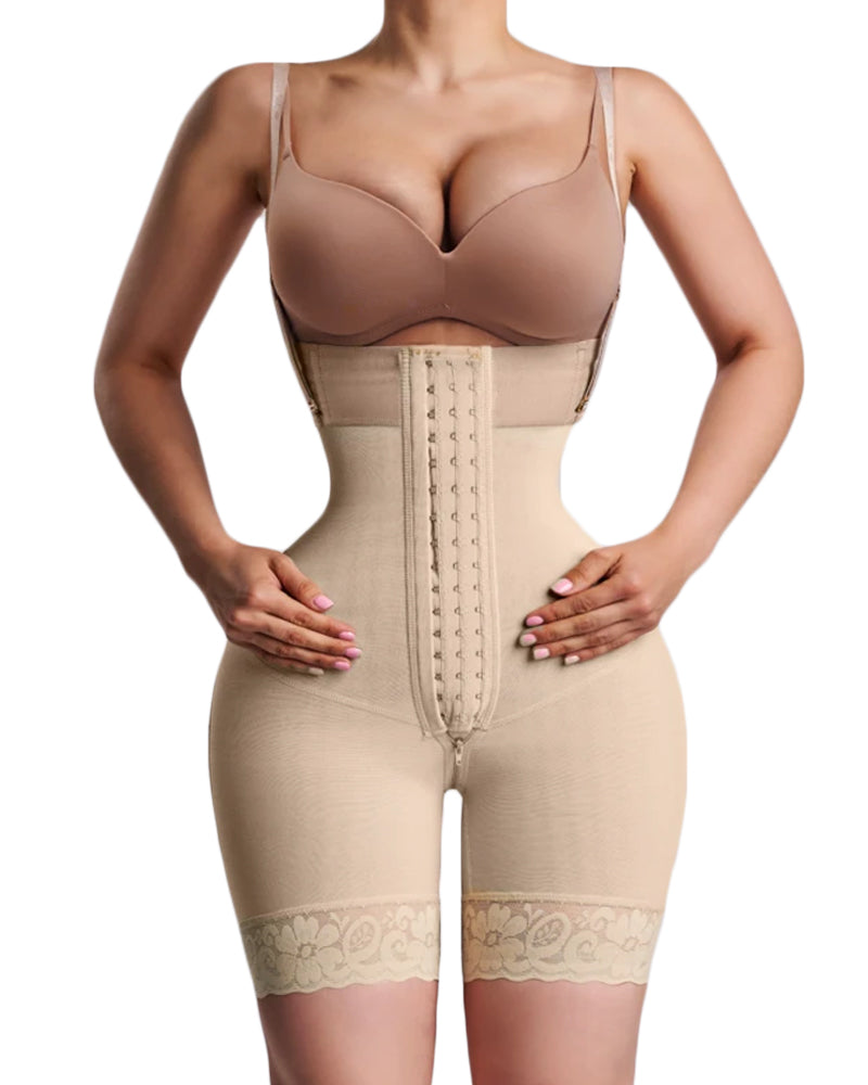 Women Body Hourglass Girdle shapewear Beiges