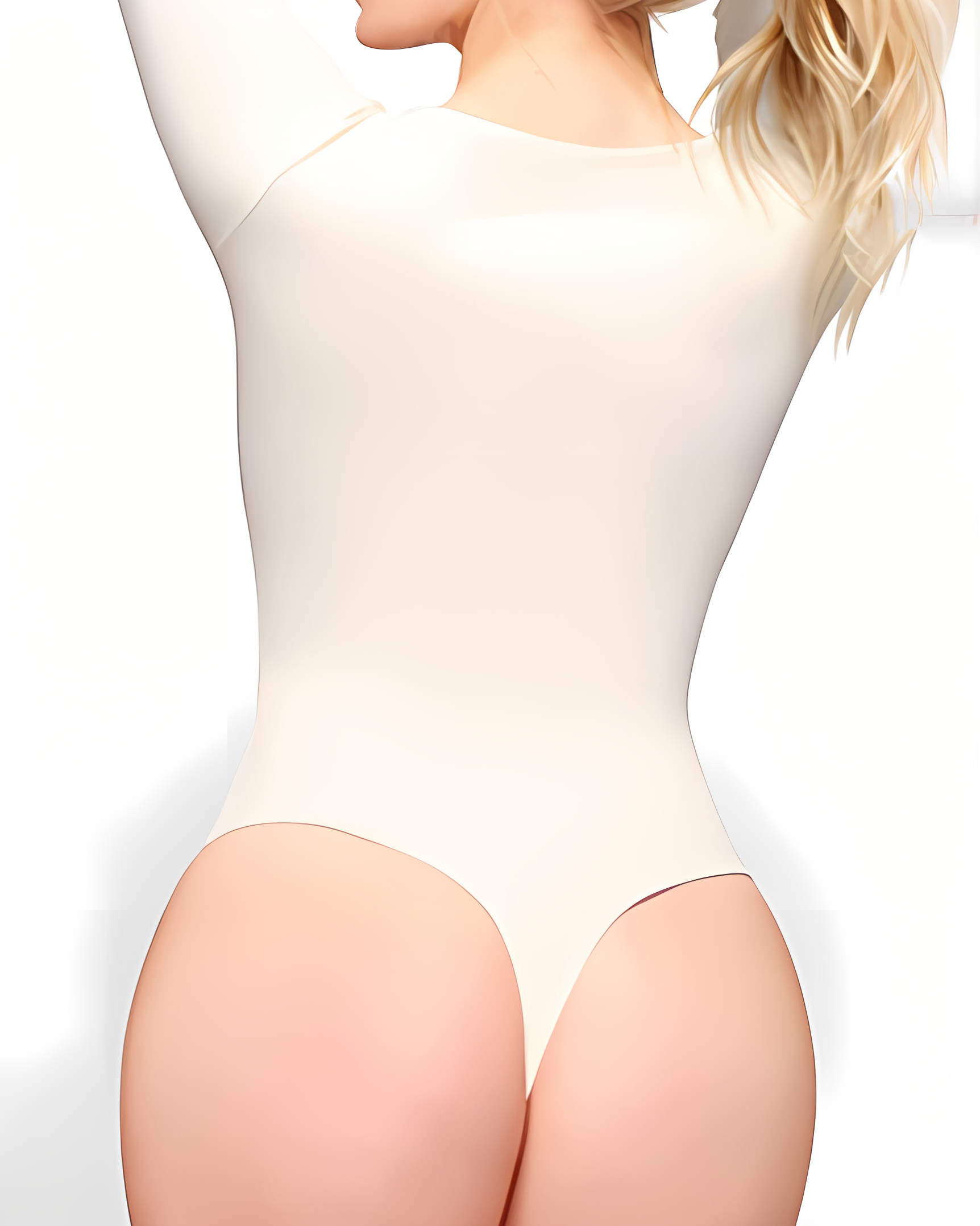 Slimming V Neck Shaping Thong Bodysuit