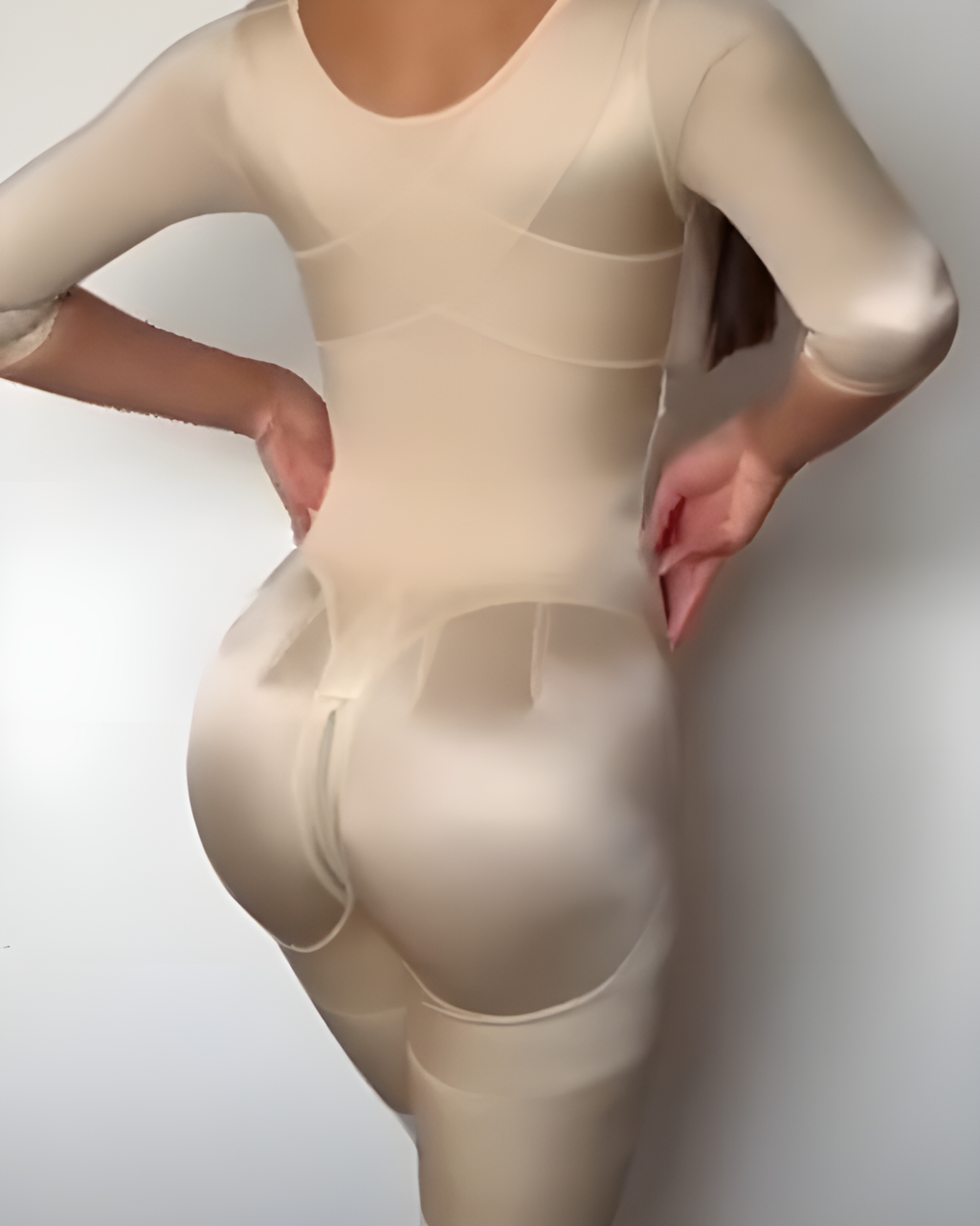 Comfort Mid-Length Sleeve Tummy Shaping Body Shaper