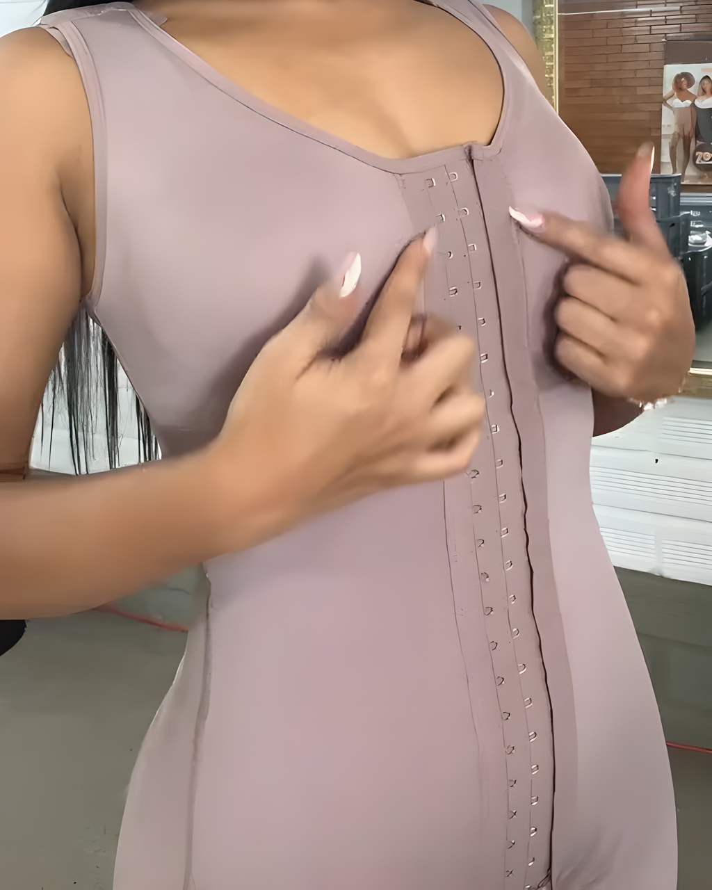 Women's Sleeveless Slim-Fit Mid-Length Shapewear