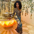 Monarch Illusion Maxi Dress