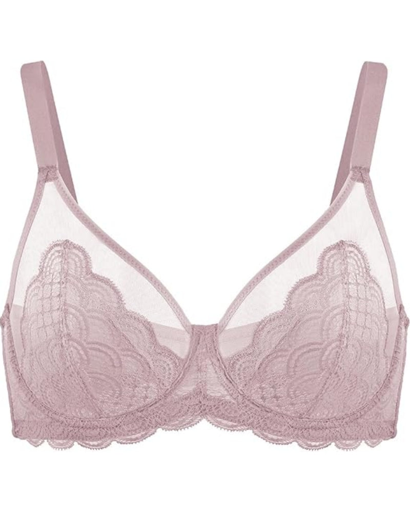 Sexy Lace Sheer Mesh Bra