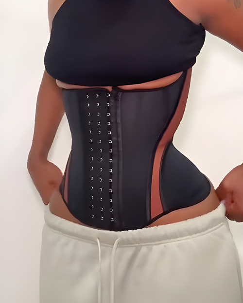 3 Rows Hook and Eye Abdomen Control Waist Trainer
