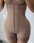 Steel Bone Tummy Shaping Shorts with Straps RosyBrown