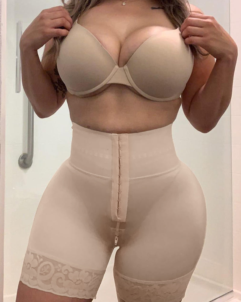 Fashion High Waisted Curves Butt Lifter Shaping Shorts