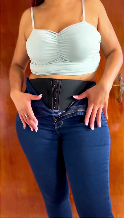 Lady Butt Push Up Jeans Colombian Snatched Jeans