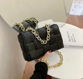Candy Coated Chain Purse Black