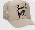 Beverly Hills Baddie Trucker Hat Tan