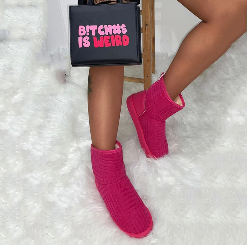 B!Tch#$ Weird Baddie Shirt With Purse Set