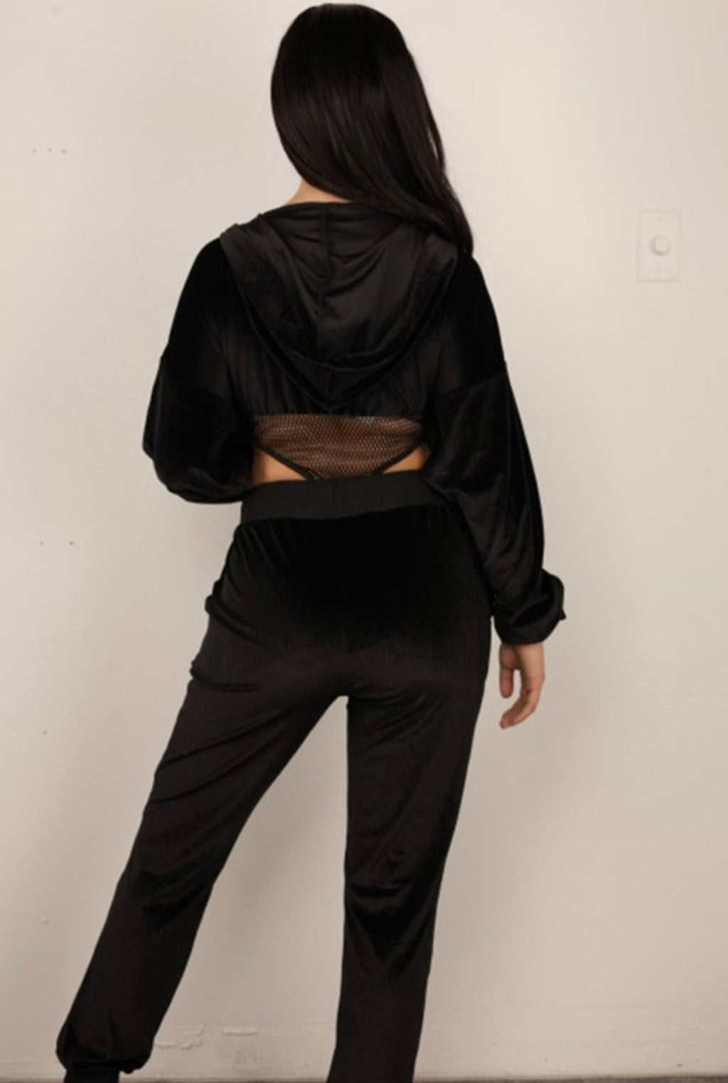 Natalia Baddie Velour Set