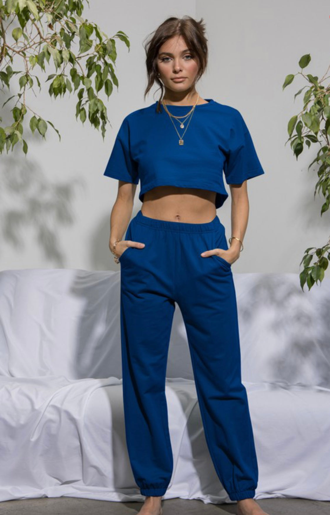 Serenity Baddie 2PC Set Blue