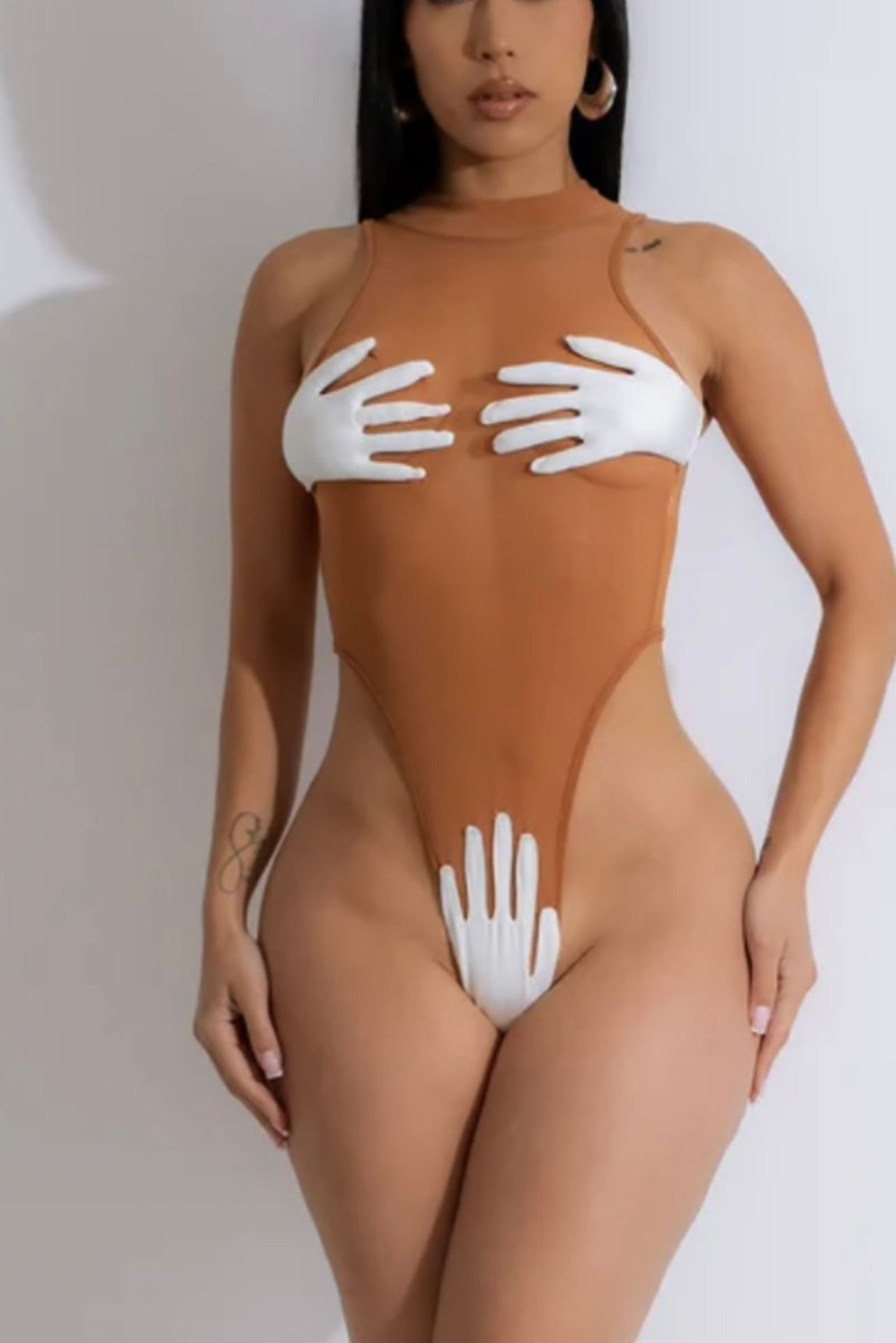 Hands Off Baddie Bodysuit Large