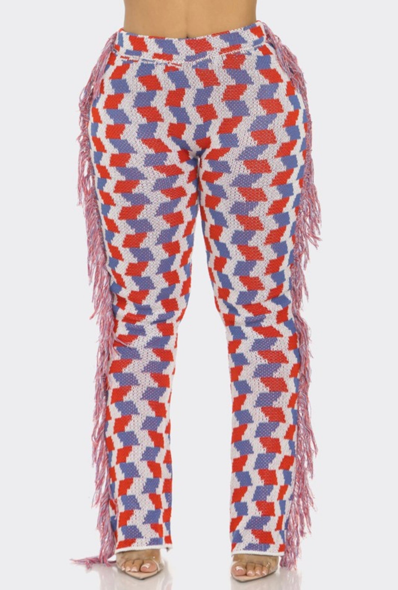 Griselda Baddie Tassel Pants Multicolor