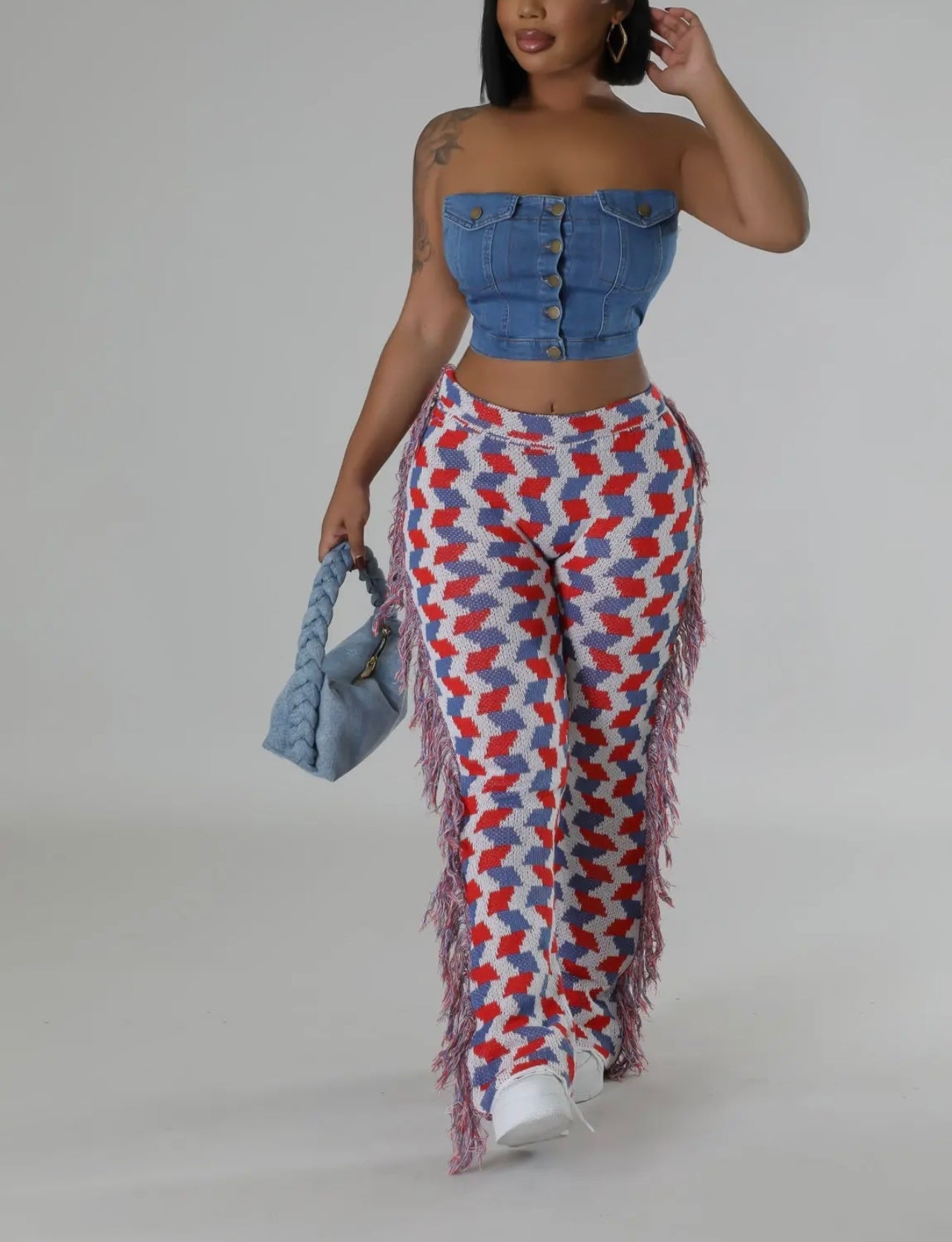 Griselda Baddie Tassel Pants