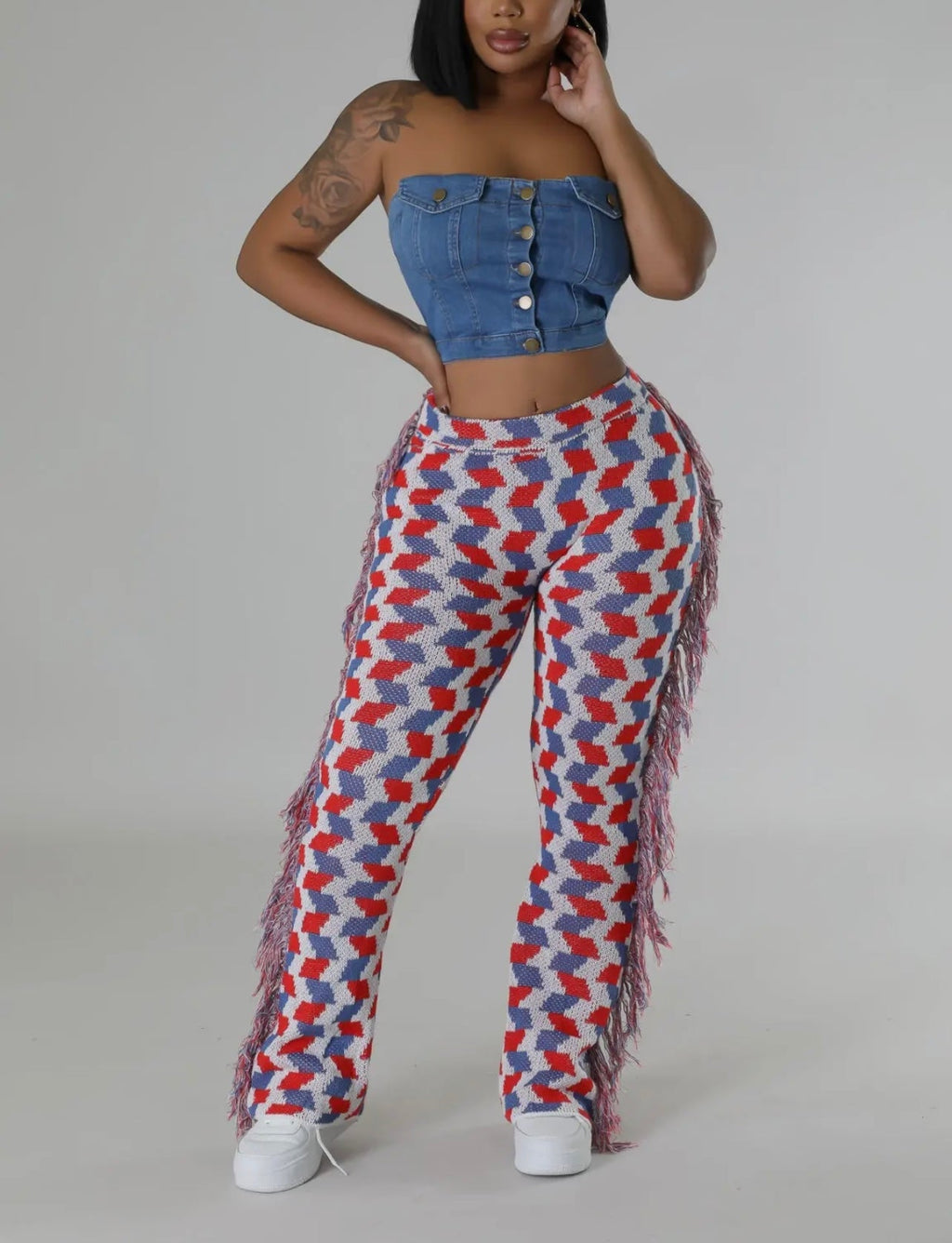 Griselda Baddie Tassel Pants