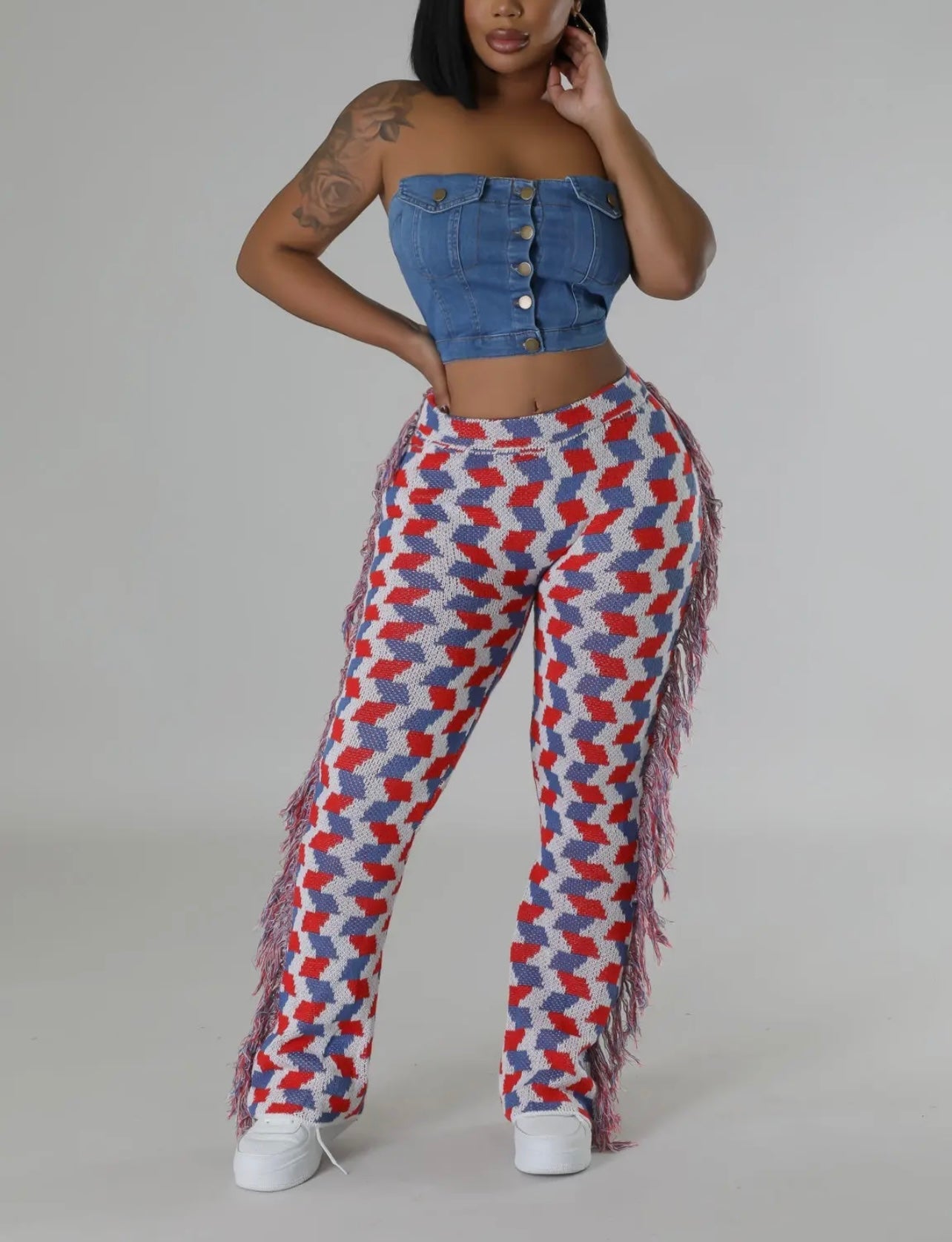 Griselda Baddie Tassel Pants