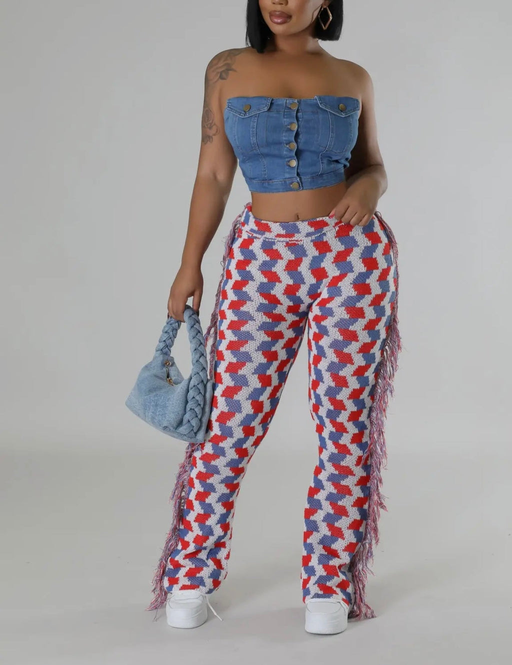 Griselda Baddie Tassel Pants