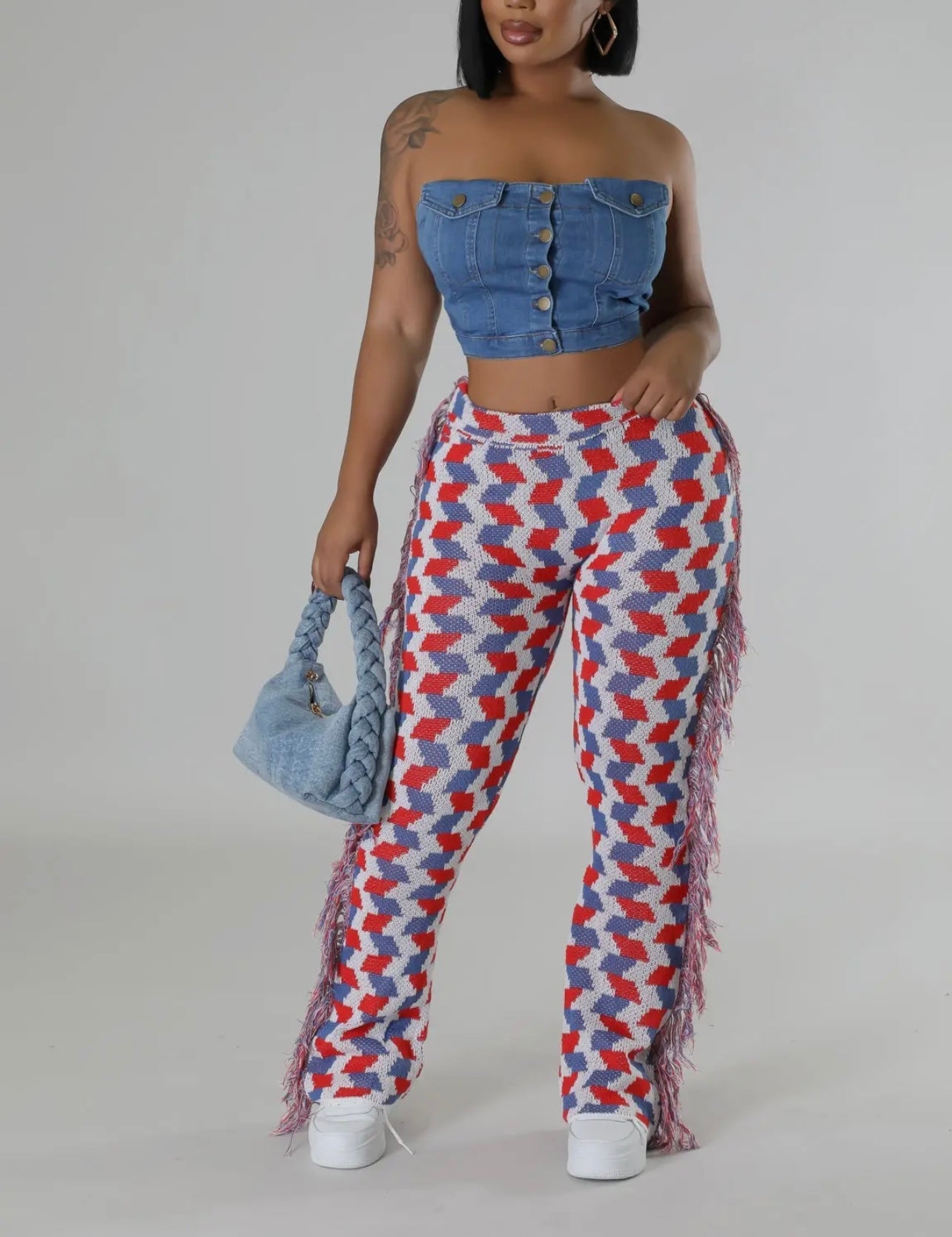 Griselda Baddie Tassel Pants