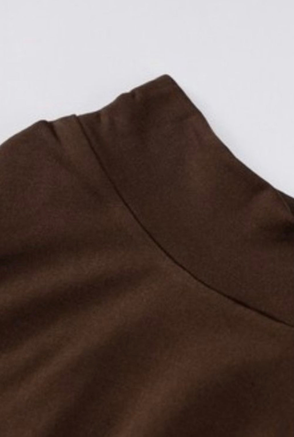 Sara Baddie Mini Dress Brown
