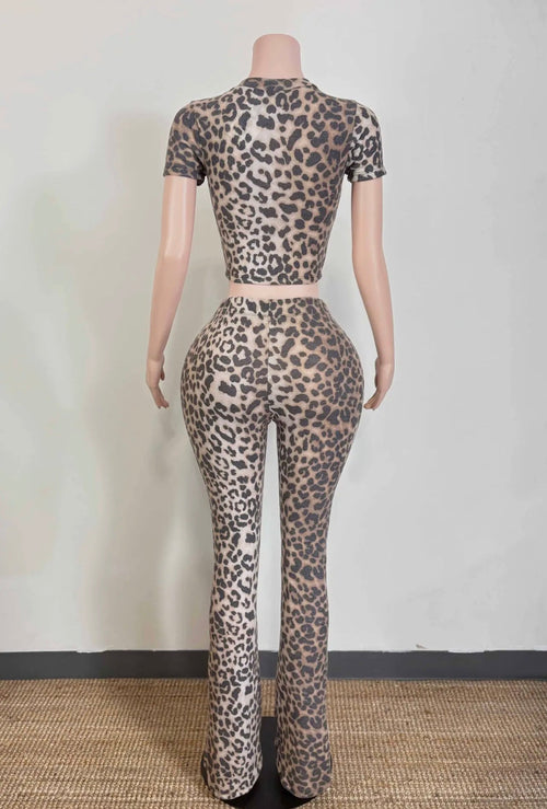 Baddie Dept Cheetah Set