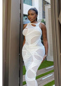 Pure Baddie Mesh Dress Large