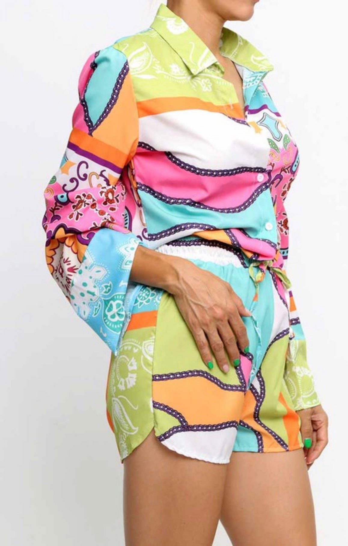 Clarissa Baddie Shorts Set