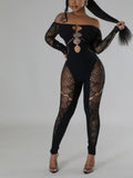 Netta Baddie Romper Black