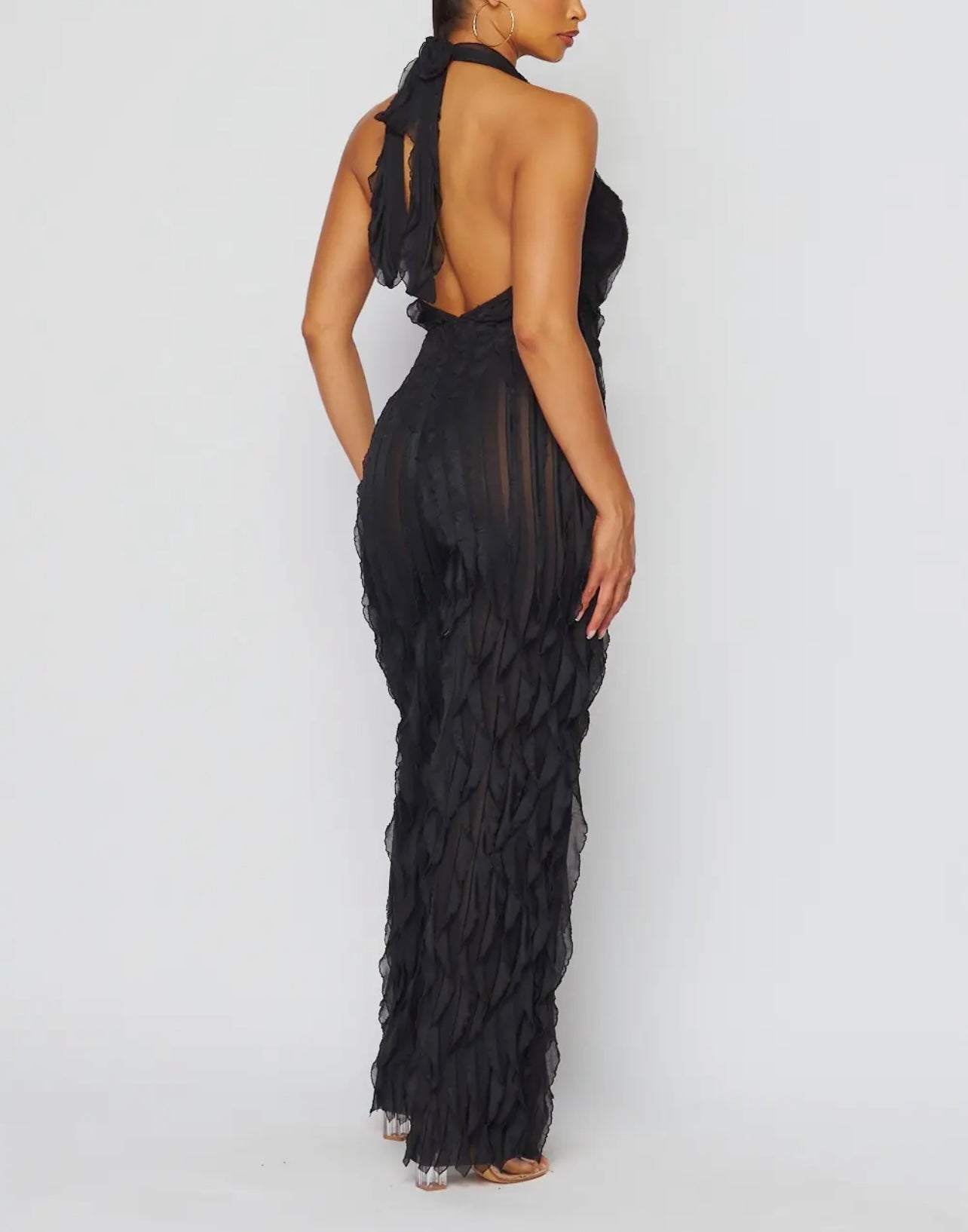 All Ruffled Up Baddie Jumpsuit