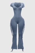 Reba Baddie Jumpsuit Denim