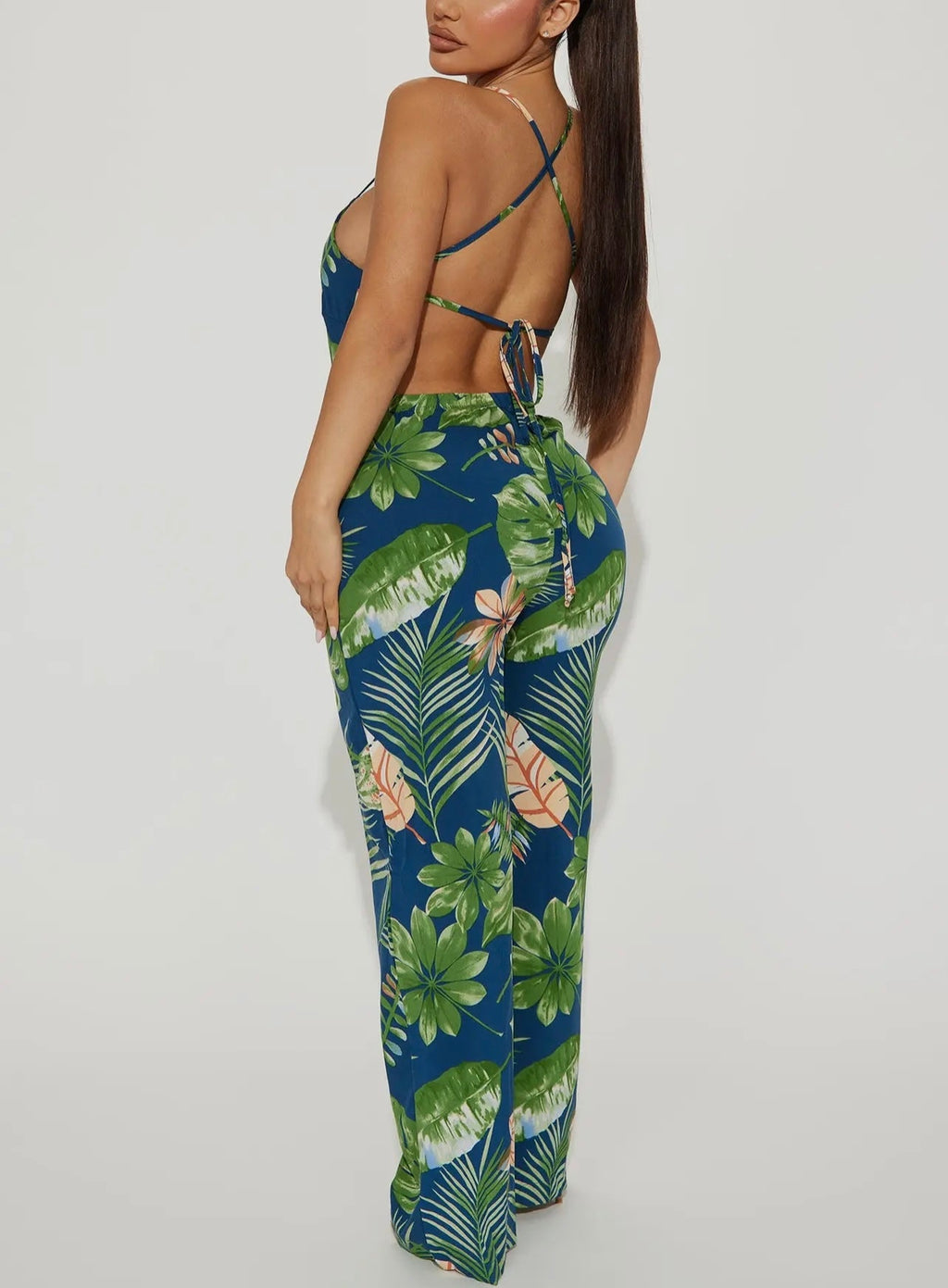 Baddie Tropical Jumpsuit