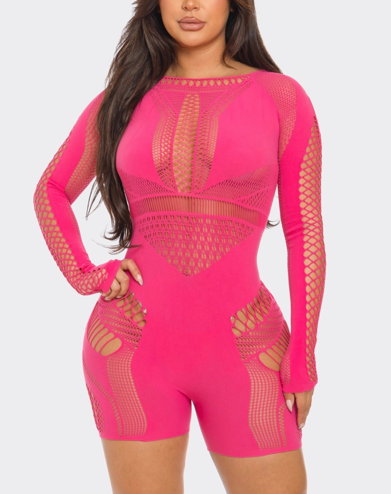 Baddie Side Eye Romper M