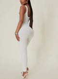 Tina Baddie Jumpsuit Cream
