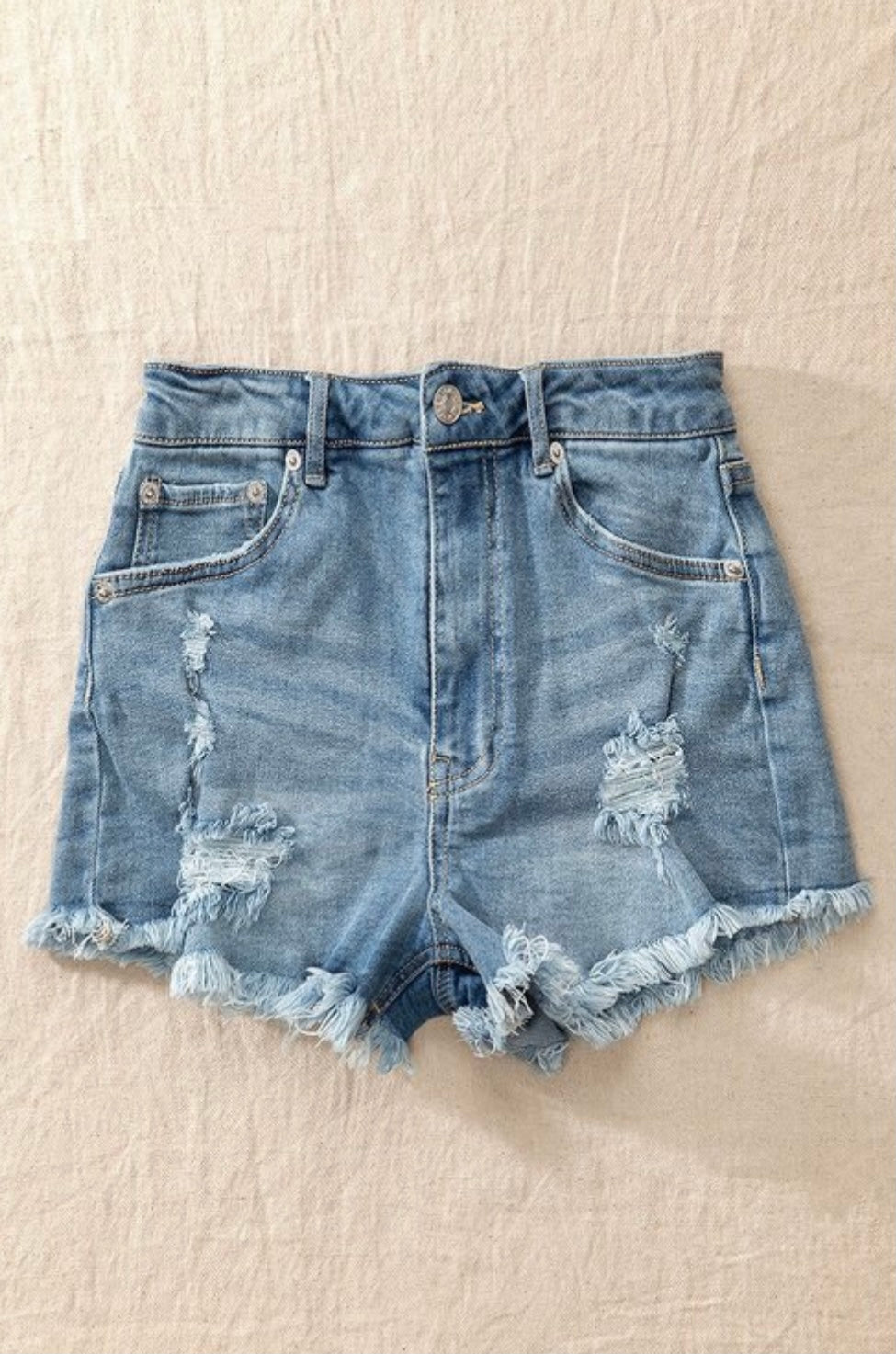 Billie Jean Light Blue Shorts Light Blue