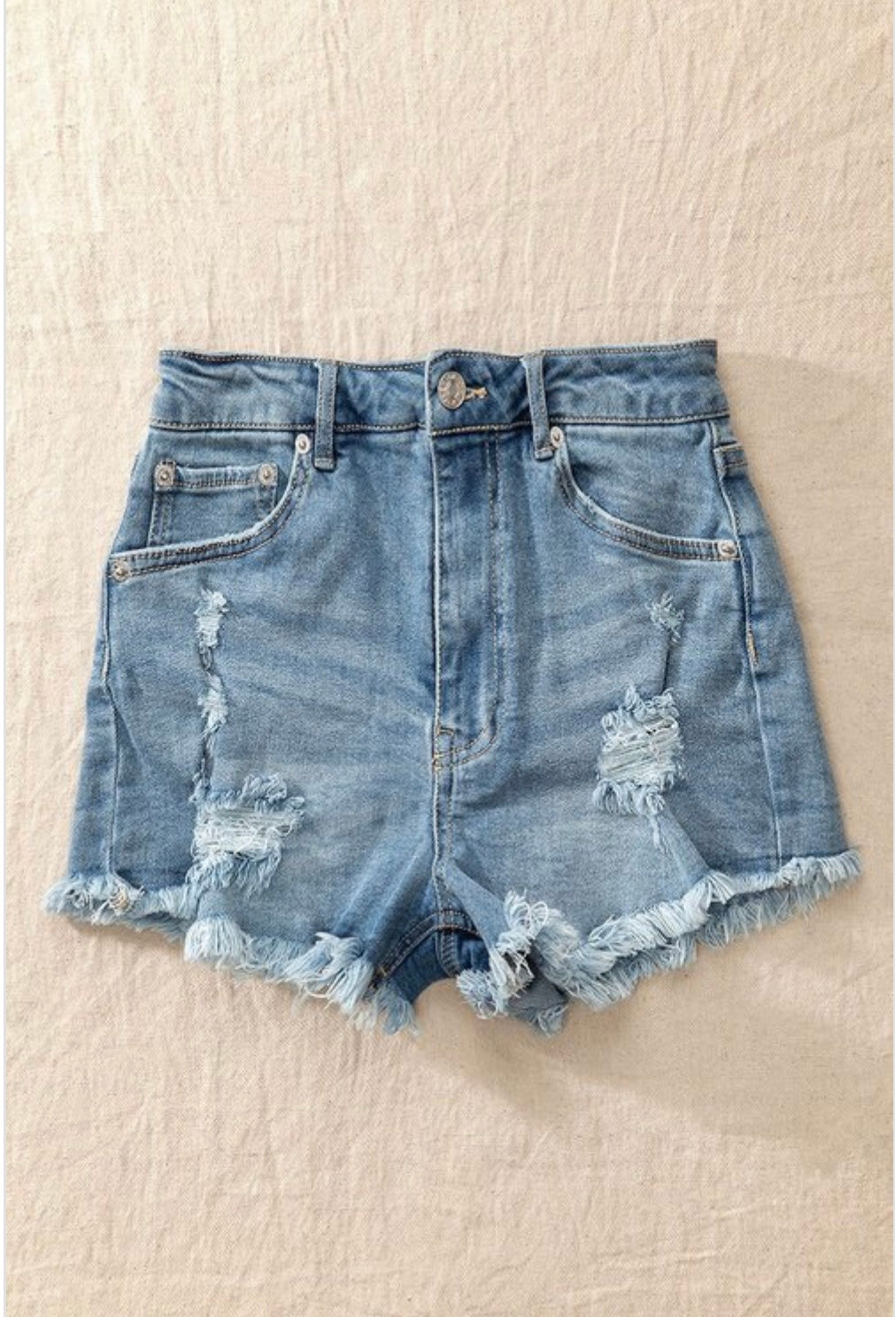 Billie Jean Light Blue Shorts Light Blue Small