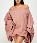 Ciara Baddie Dress Mauve