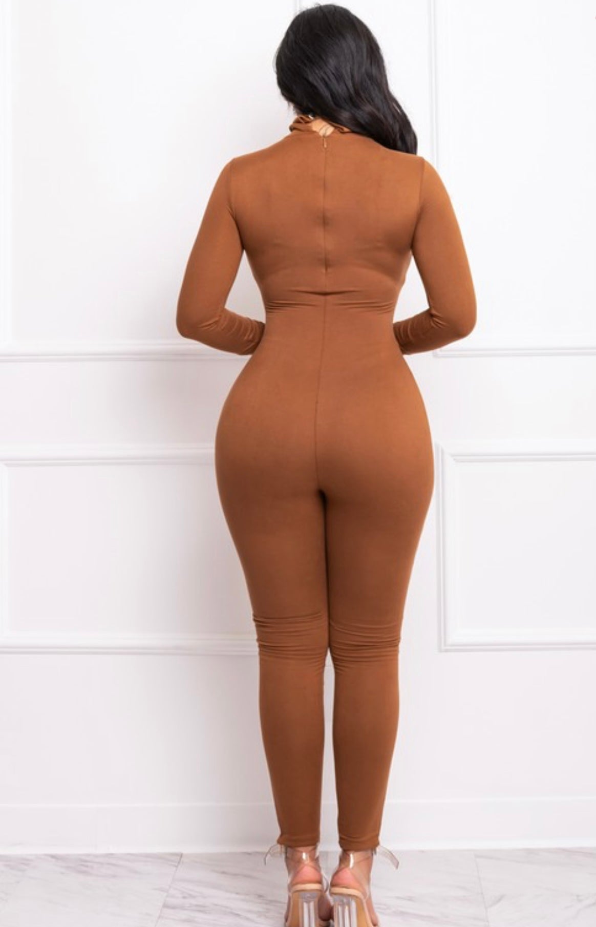 Butterscotch Baddie Jumpsuit