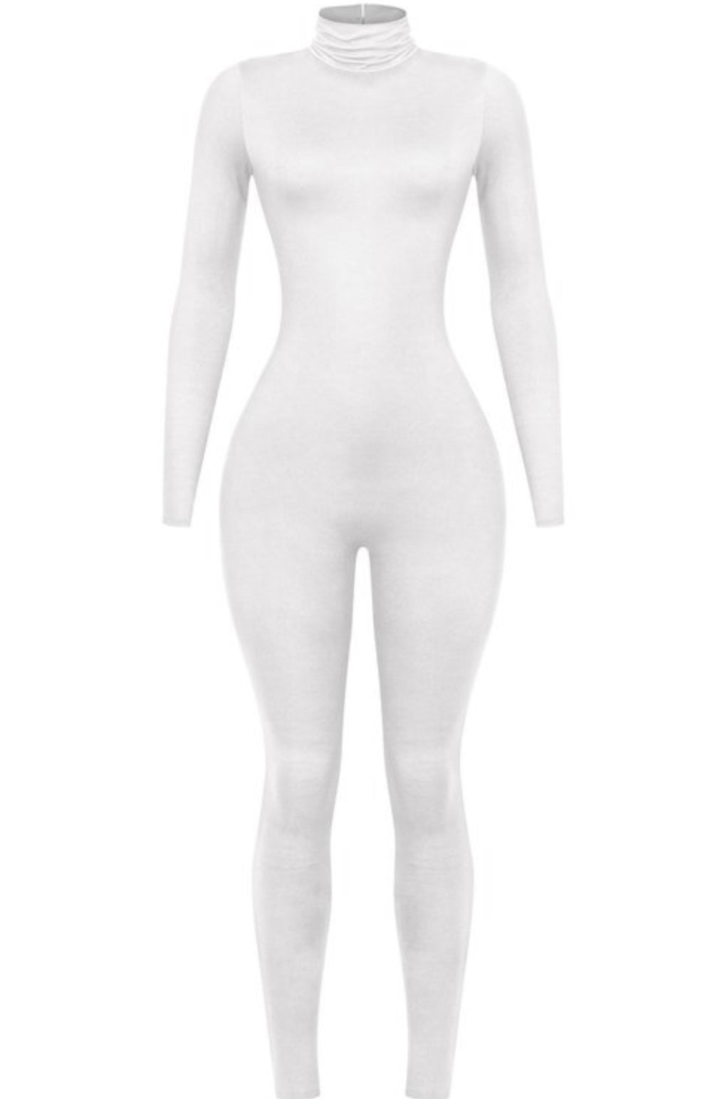 Zoe Baddie Jumpsuit Off White