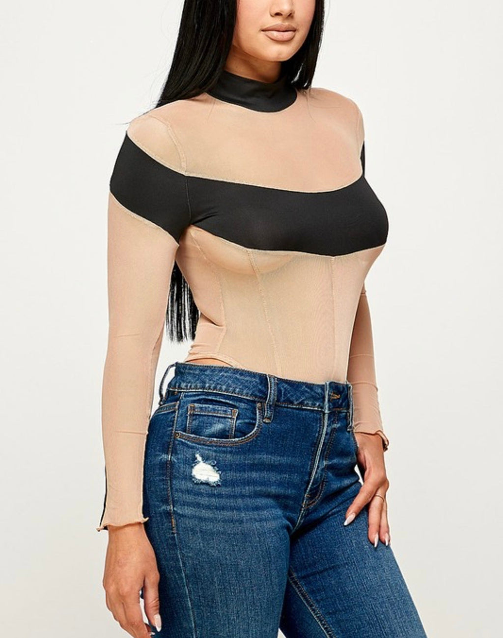 Hot Thang Mesh Baddie Bodysuit