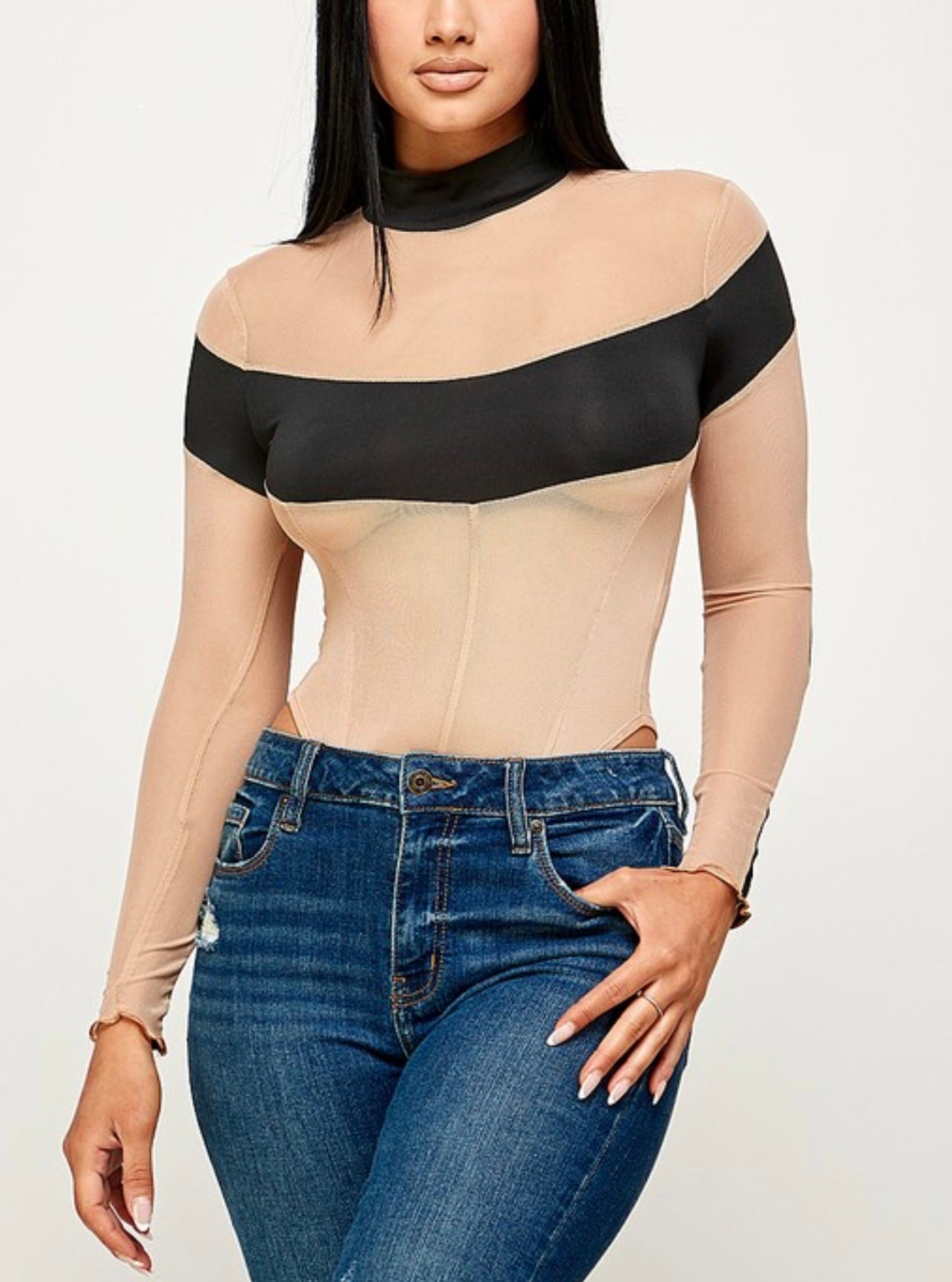 Hot Thang Mesh Baddie Bodysuit